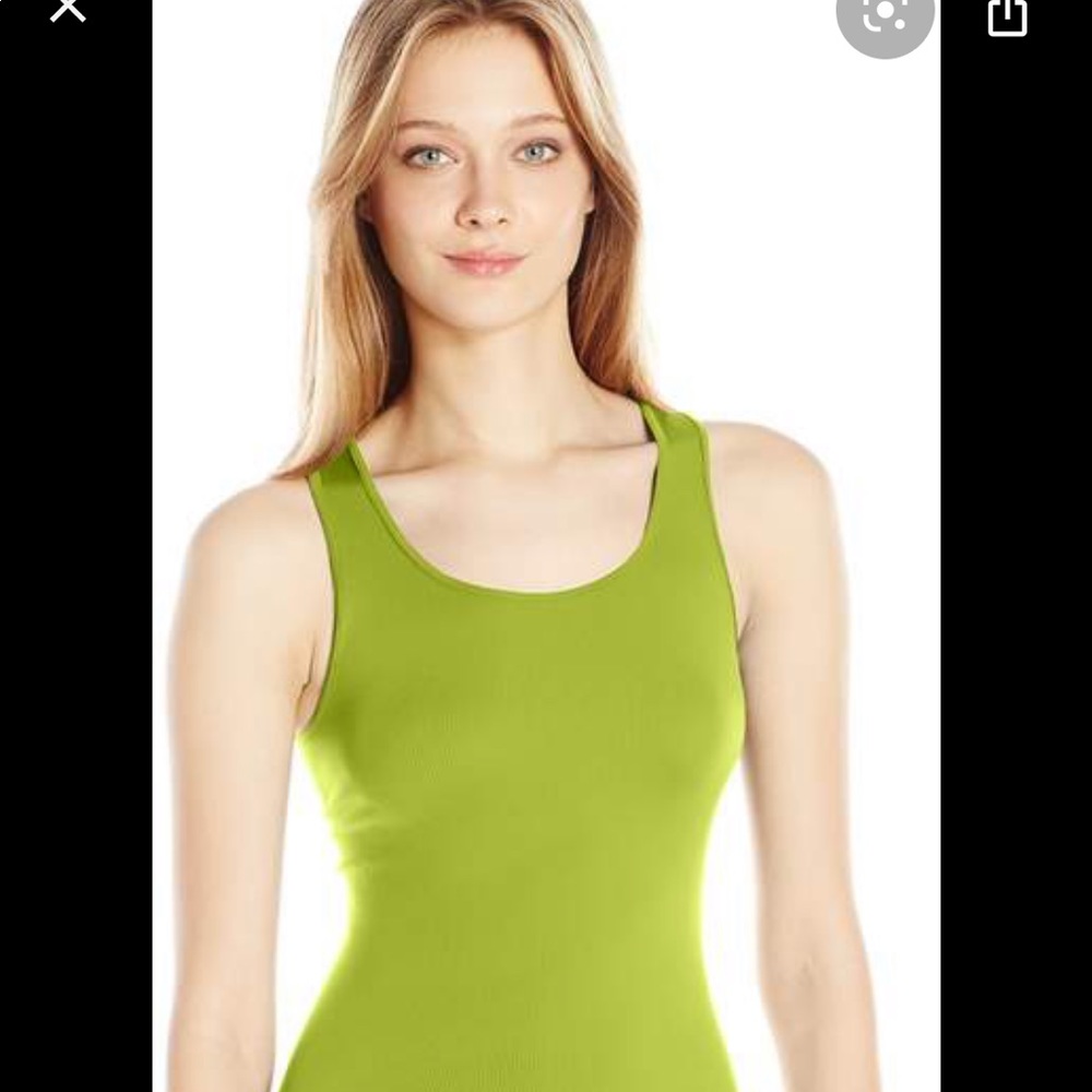 Green sugar lips tank top